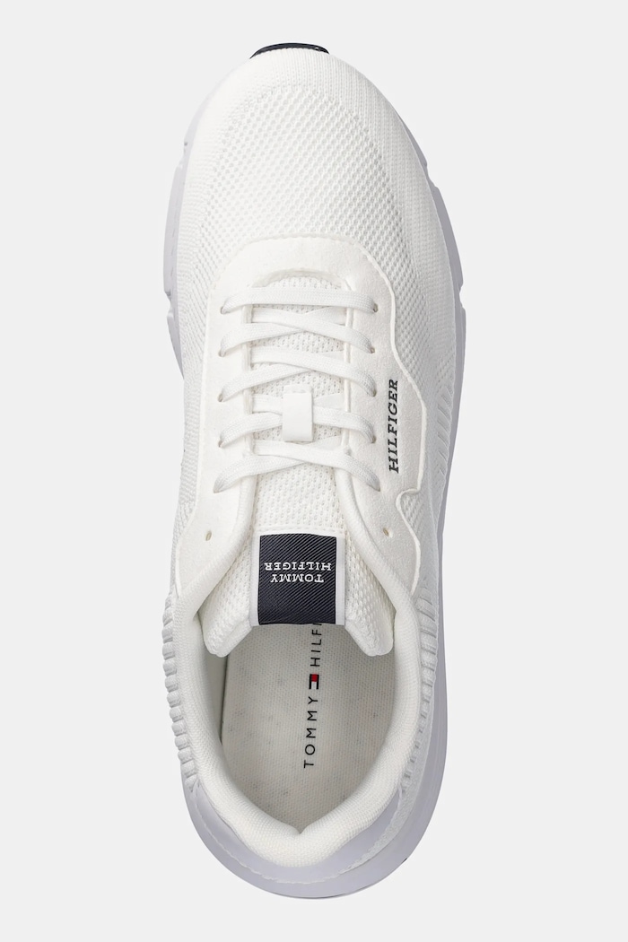 Sneakersy LIGHTWEIGHT RWB KNIT Tommy Hilfiger FM0FM05423 biały