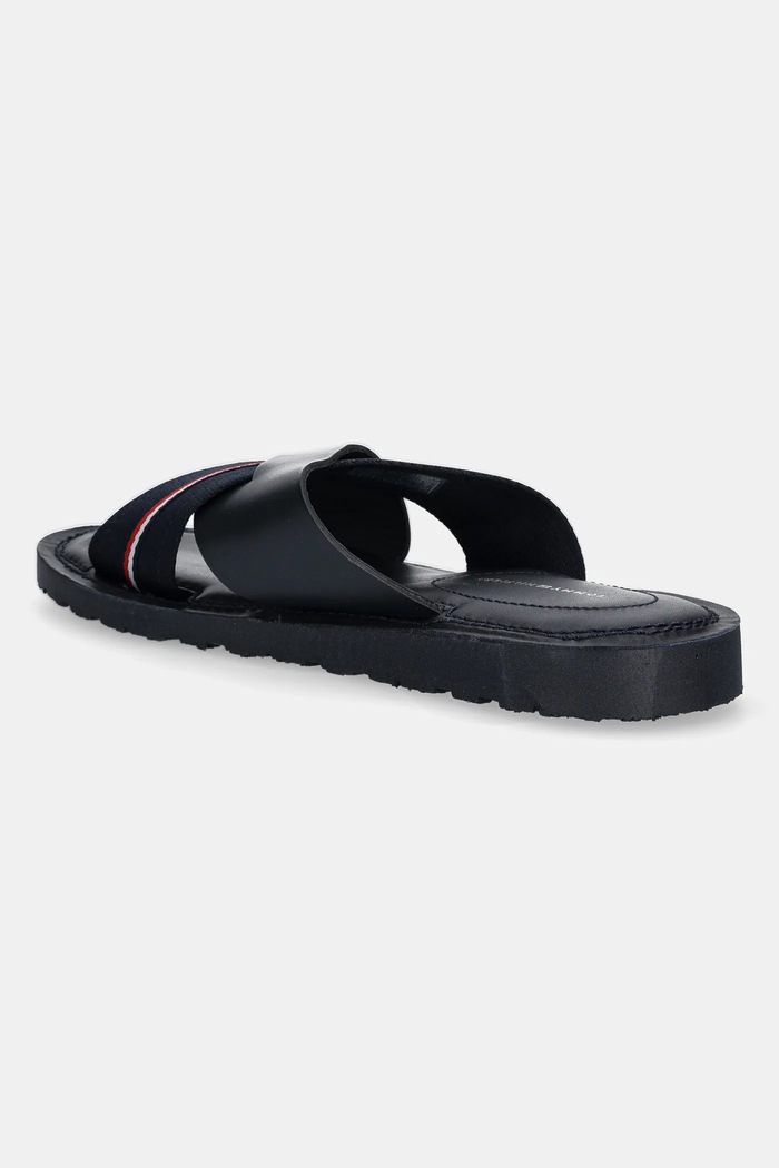 Boty Pantofle Tommy Hilfiger CORE HILFIGER LH CRISS C SANDAL FM0FM05415 námořnická modř