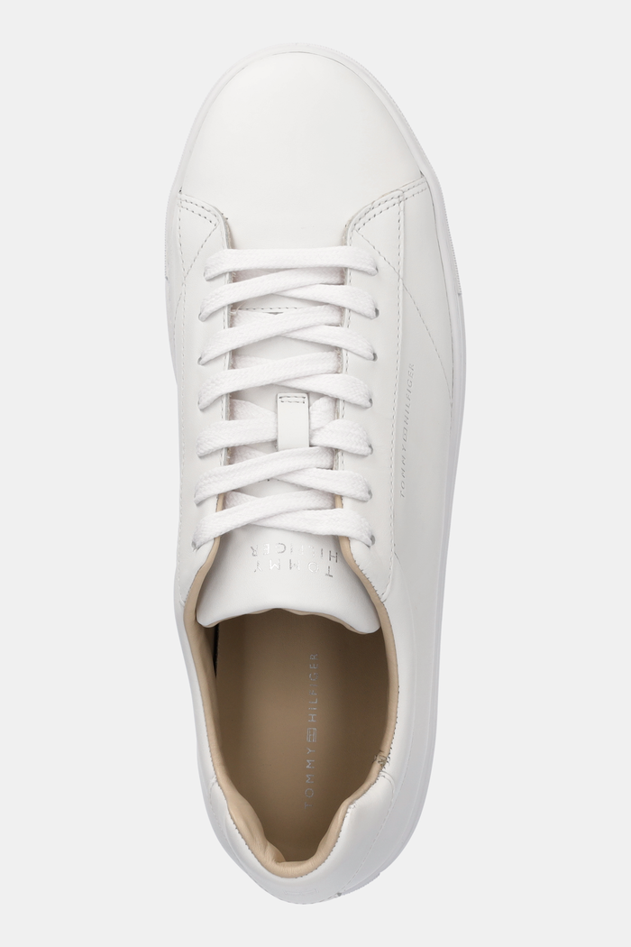 Tommy Hilfiger sneakersy skórzane PREMIUM CUPSOLE LEATHER biały FM0FM05412
