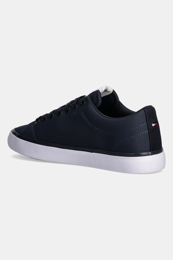 Παπούτσια Πάνινα παπούτσια Tommy Hilfiger TH HI VULC LOW CORE STRIPES MESH FM0FM05393 σκούρο μπλε