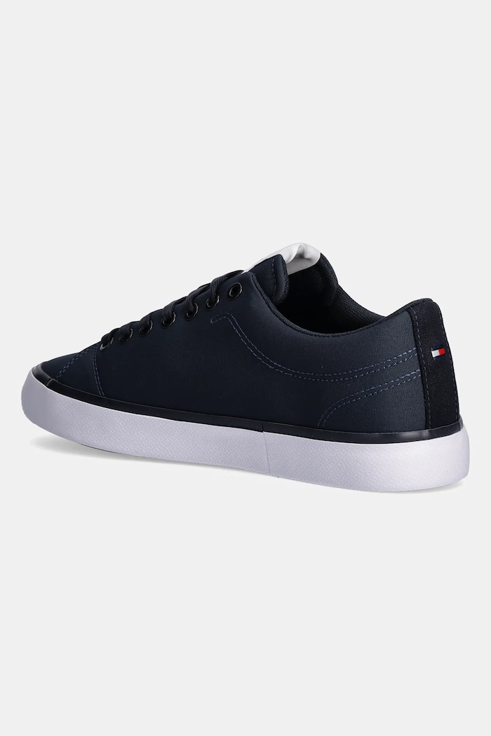 Παπούτσια Πάνινα παπούτσια Tommy Hilfiger TH HI VULC LOW CORE STRIPES MESH FM0FM05393 σκούρο μπλε