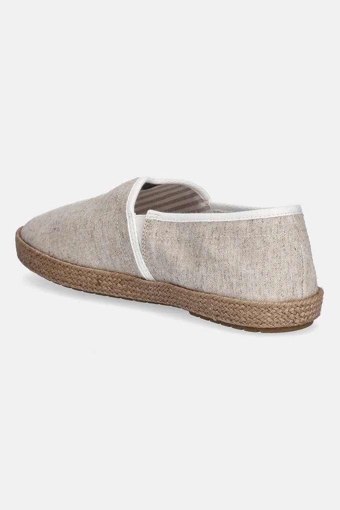 Obuwie Tommy Hilfiger Espadryle HILFIGER CHAMBRAY ESPADRILLE FM0FM05391 beżowy