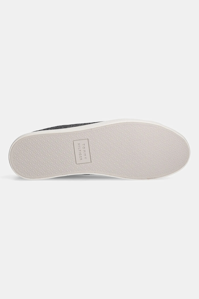 Tommy Hilfiger tenisi TH HI VULC LOW CORE CHAMBRAY FM0FM05389 negru
