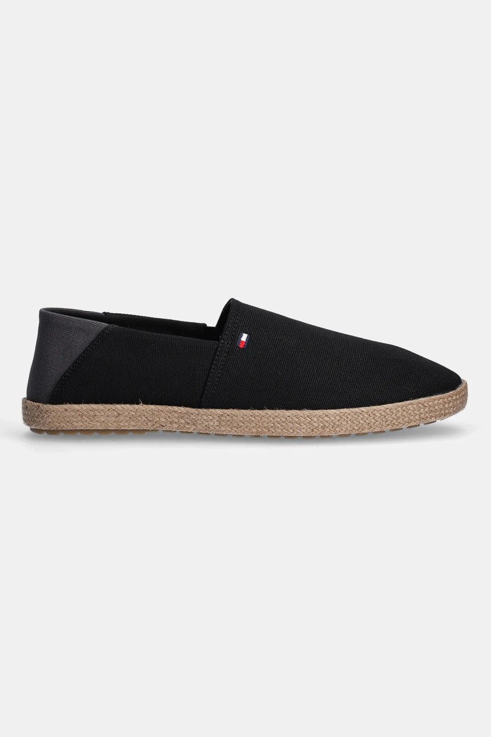 Tommy Hilfiger espadryle HILFIGER ESPADRILLE CORE TEXTILE FM0FM05353 czarny SS25