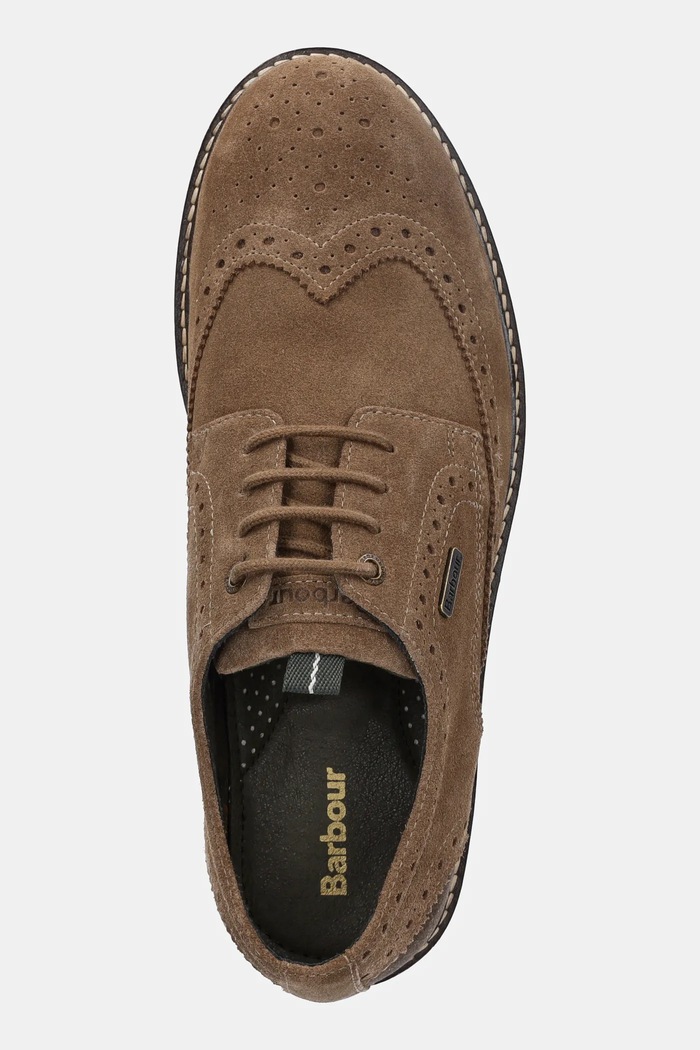Poltopánky Barbour Marble hnedá MFO0713BE31