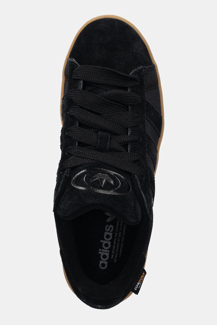 Semišové tenisky adidas Originals Campus 00s černá JH7607