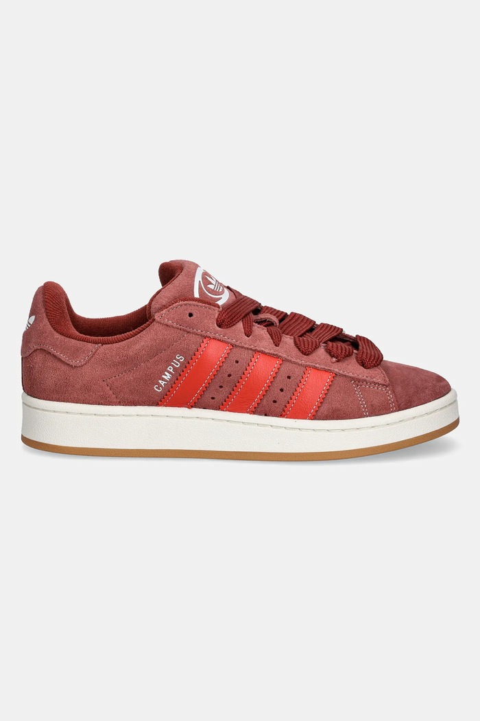 Σουέτ sneakers adidas Originals Campus 00s JH8790 μπορντό SS25