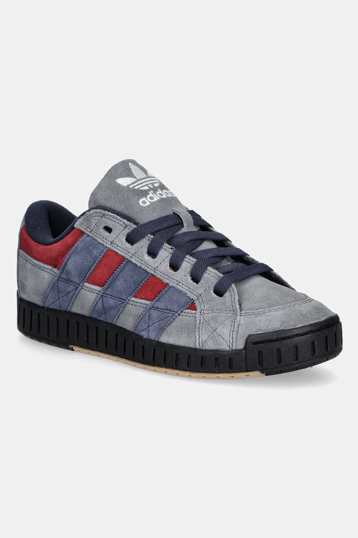 Велурени маратонки adidas Originals LWST ниска сив JI3132