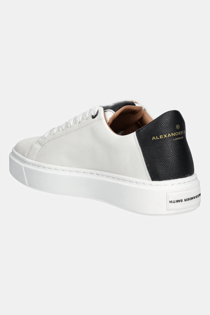 Boty Sneakers boty Alexander Smith London ALBBLDM9066WBK bílá