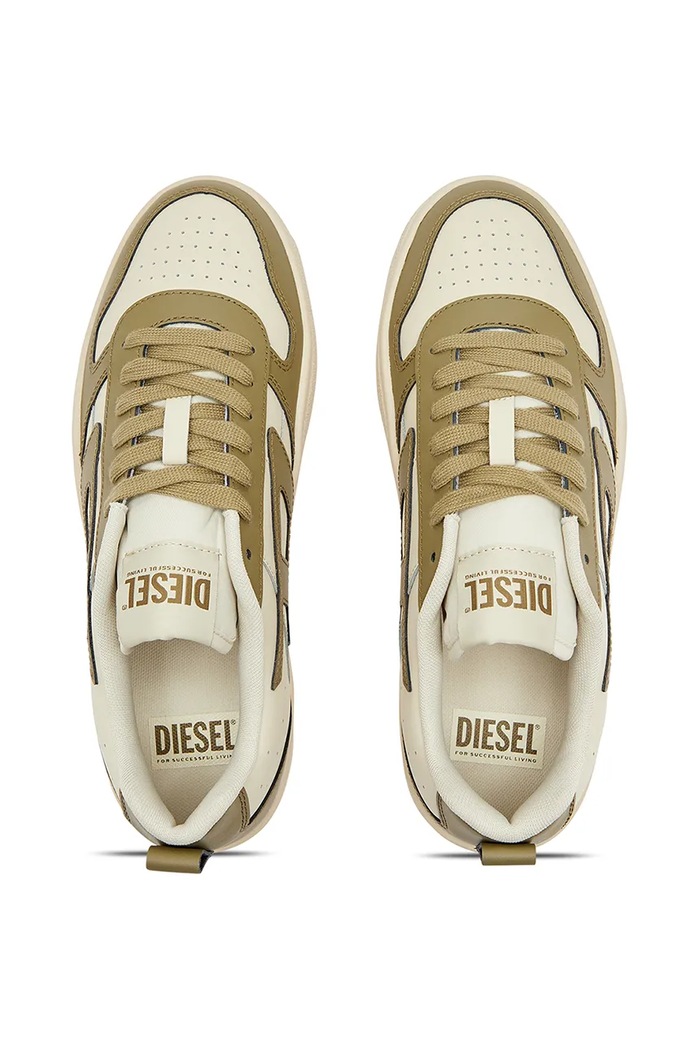 Kožené tenisky Diesel S-Ukiyo V2 Low Y03363.P5576.HA708 béžová