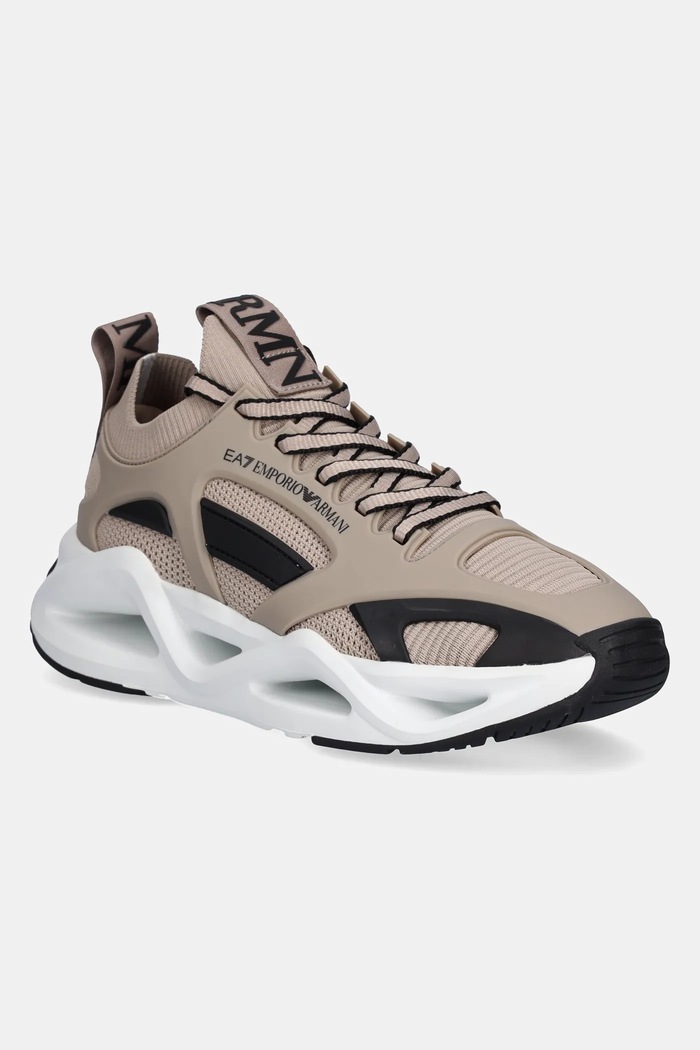 EA7 Emporio Armani sneakers textil maro XK377.X8X174