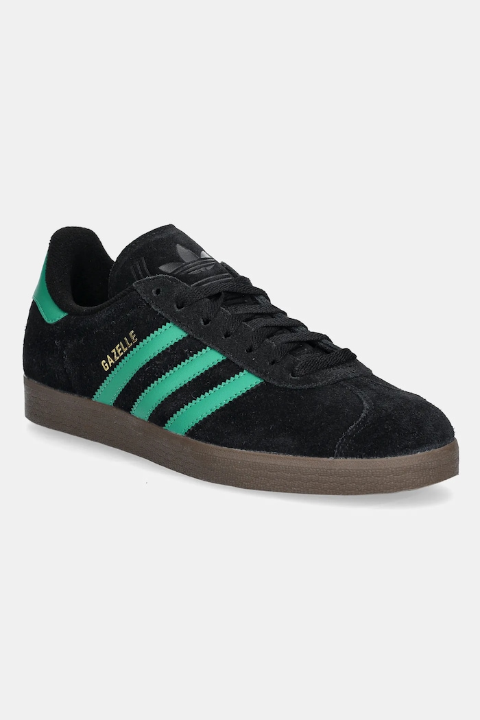 Semišové tenisky adidas Originals Gazelle syntetický černá JH5394