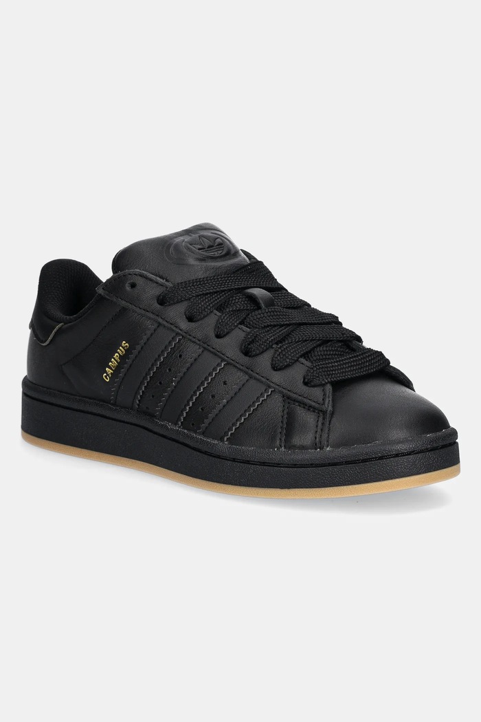 Kožené tenisky adidas Originals Campus 00s přírodní kůže černá JP9995