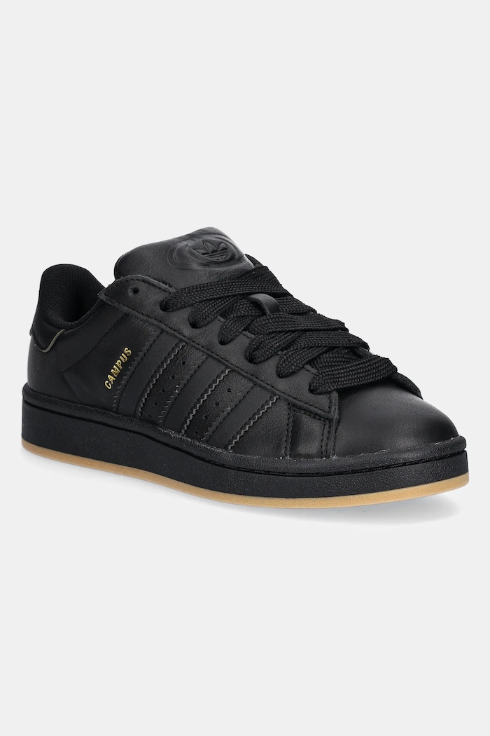 Kožené tenisky adidas Originals Campus 00s přírodní kůže černá JP9995