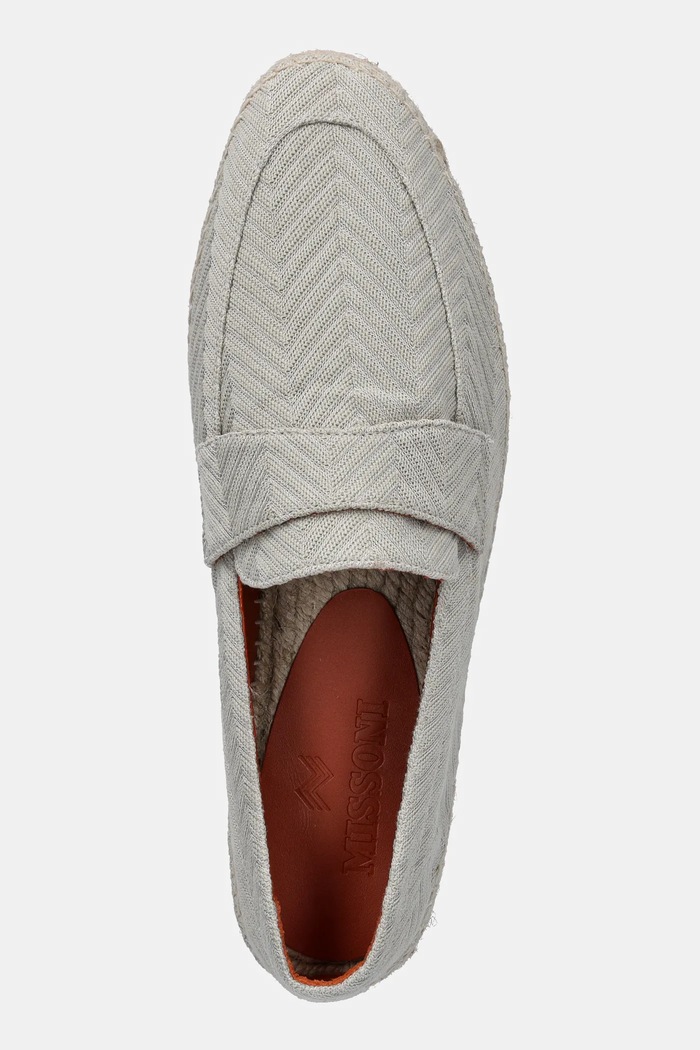 Espadrilky Missoni Niko sivá MMB003.020