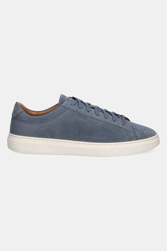 Σουέτ sneakers BOSS Kieran 50541868.460 μπλε SS25