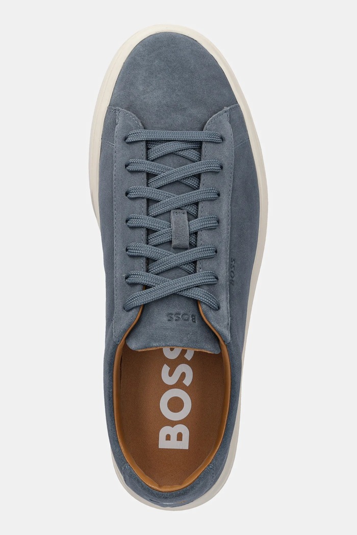 Σουέτ sneakers BOSS Kieran μπλε 50541868.460