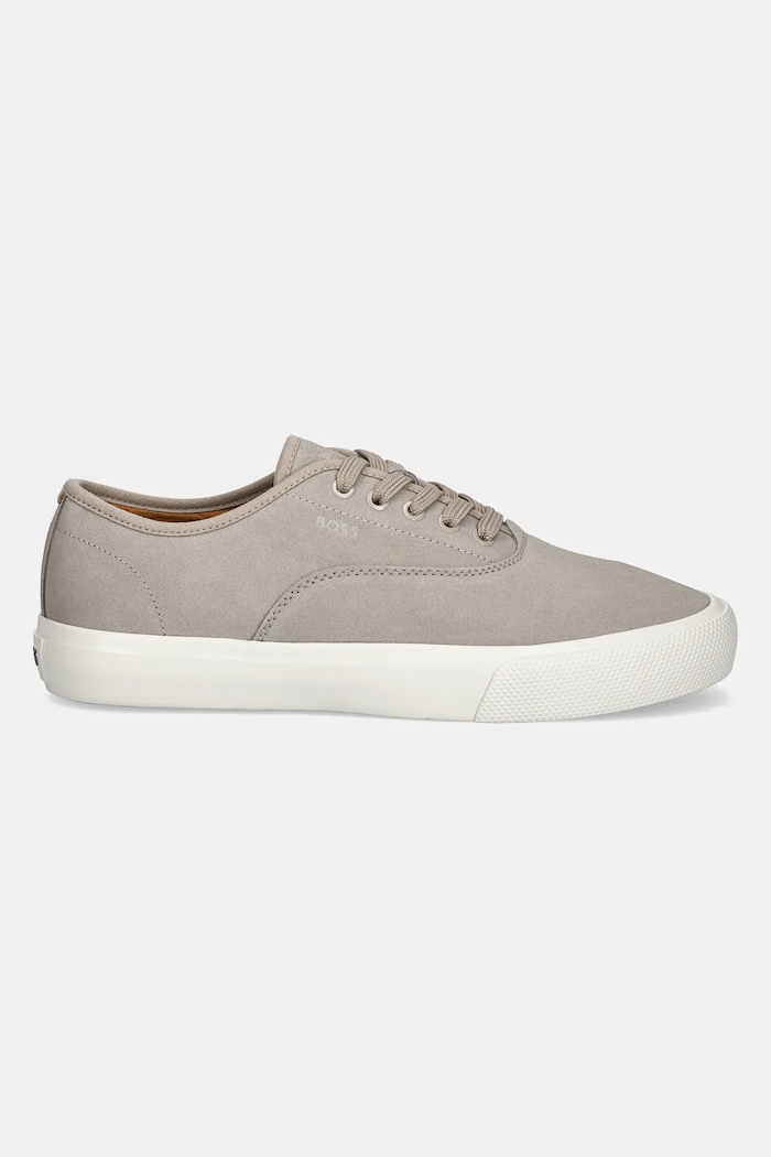 Велурени маратонки BOSS Aiden 50542098.269 бежов SS25