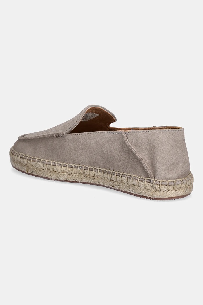 Obuwie BOSS espadryle zamszowe Madeira 50541781.269 beżowy