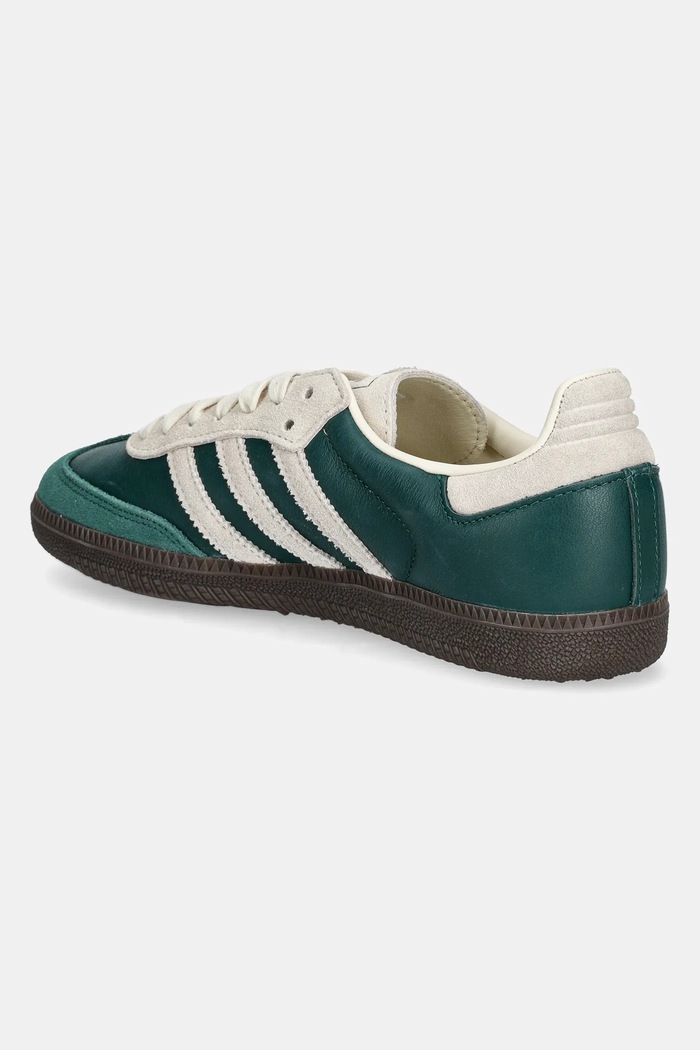 Обувки Кожени маратонки adidas Originals Samba OG JI3215 зелен