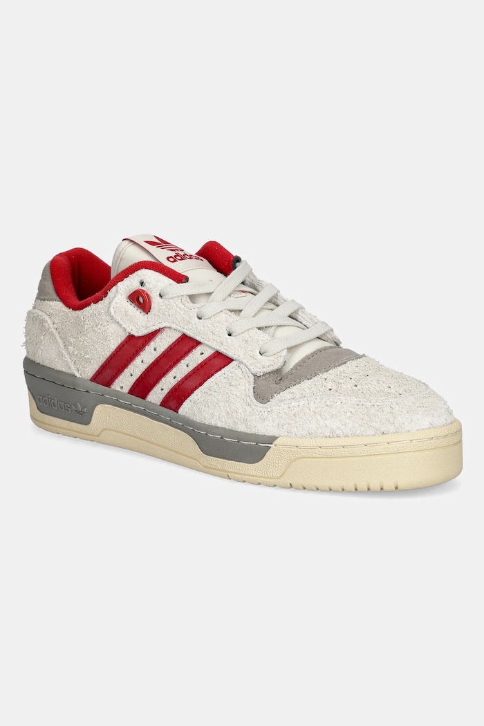 Tenisky adidas Originals Rivalry Low semišová koža béžová JH7962