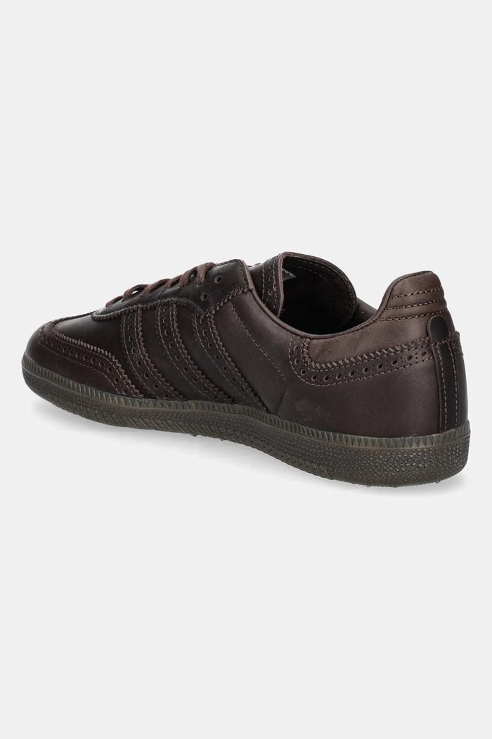 Взуття Шкіряні кросівки adidas Originals Samba OG JI3231 коричневий