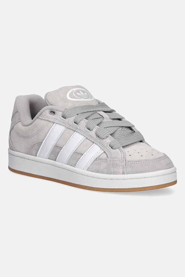 Semišové tenisky adidas Originals Campus 00S Beta nízky sivá JR2461