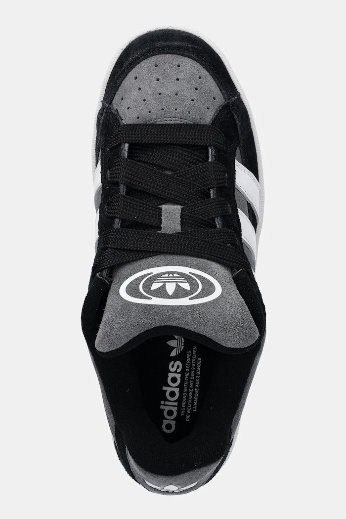 Semišové tenisky adidas Originals Campus 00S Beta černá JR2462