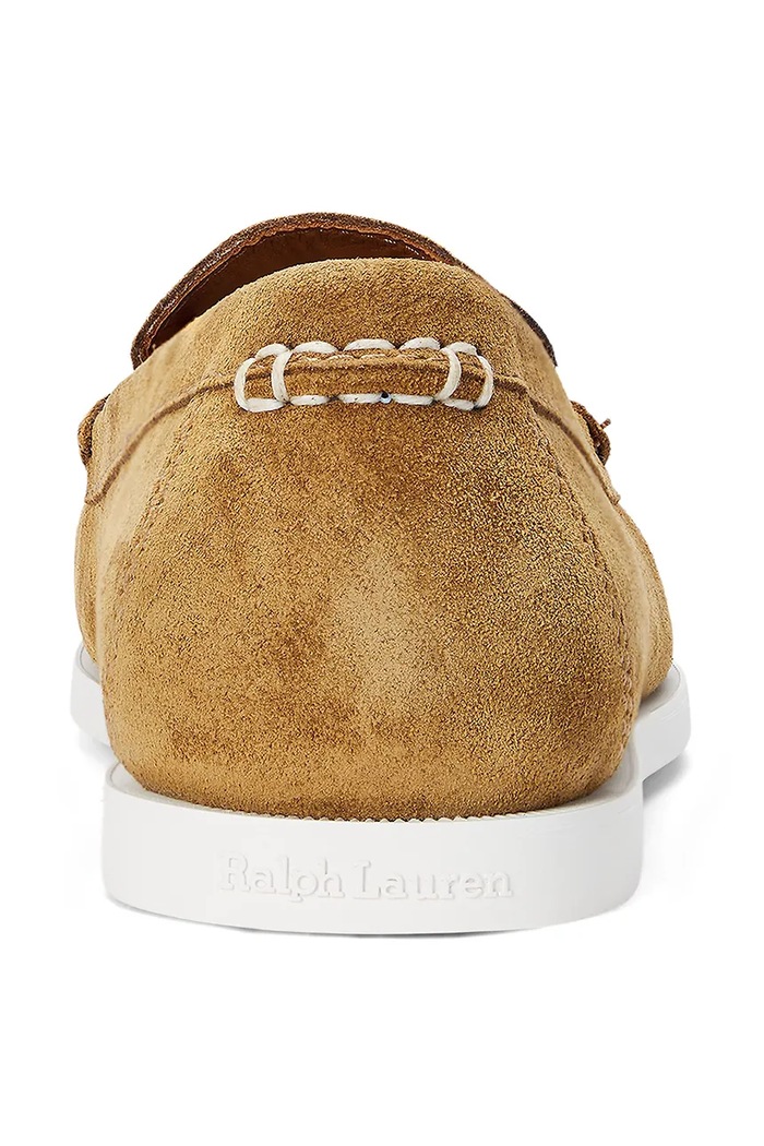 Boty Semišové mokasíny Polo Ralph Lauren Merton Vnetn 803961293003.270 hnědá
