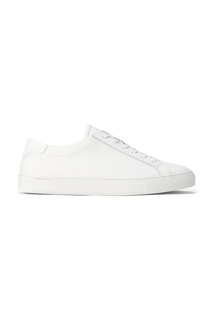 Kožené tenisky Polo Ralph Lauren Jermain Lux nízký bílá 809913531001.100