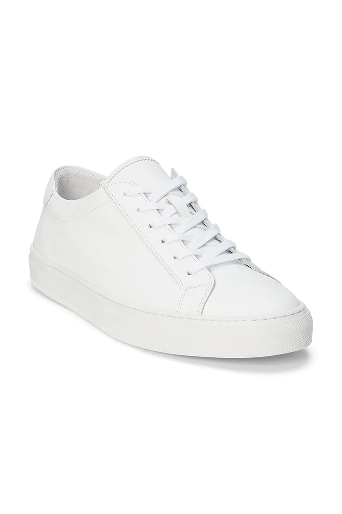 Kožené tenisky Polo Ralph Lauren Jermain Lux 809913531001.100 bílá SS25