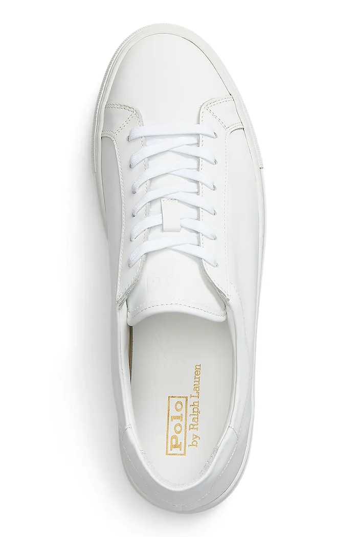 Kožené tenisky Polo Ralph Lauren Jermain Lux bílá 809913531001.100