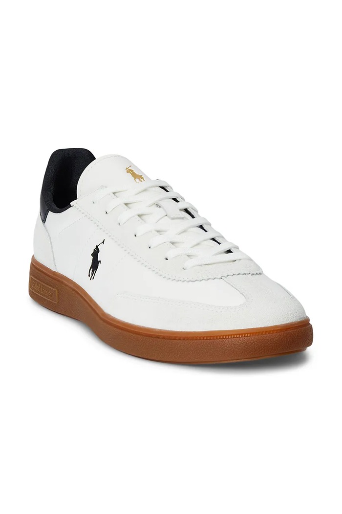 Δερμάτινα sneakers Polo Ralph Lauren Bedford Pp 809961181001.100 λευκό AW25