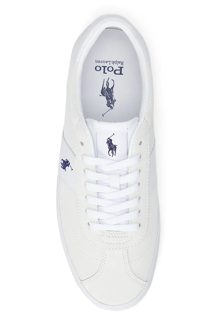 Polo Ralph Lauren leather sneakers Court Vlc white 816961260001.001