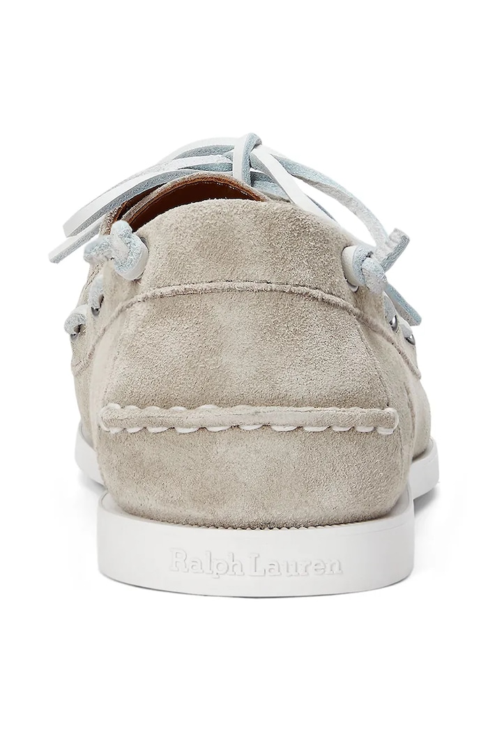 Obuwie Polo Ralph Lauren mokasyny zamszowe Merton Boat 803961291001.250 beżowy