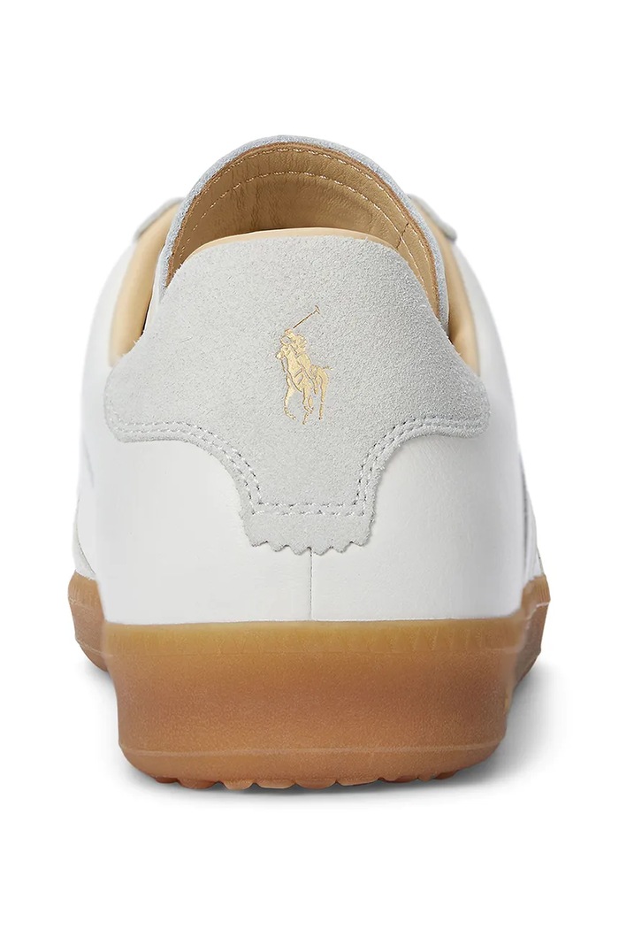 Obuwie Polo Ralph Lauren sneakersy skórzane Field Ct 100 809967531001.101 biały