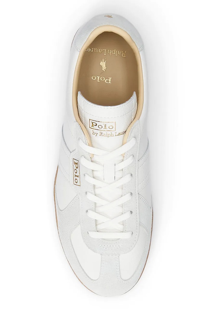 Polo Ralph Lauren sneakersy skórzane Field Ct 100 biały 809967531001.101