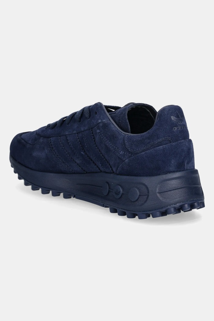 Scarpe adidas Originals sneakers in camoscio LA Trainer LUX JH5542 blu navy