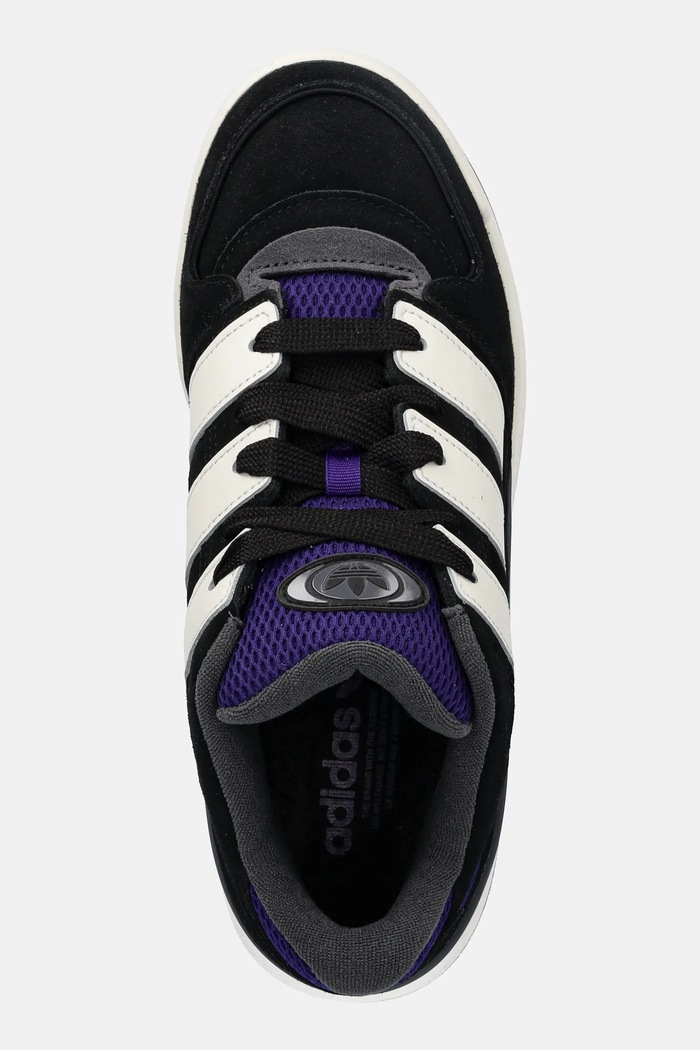 Semišové tenisky adidas Originals Forum2000 černá JI3278
