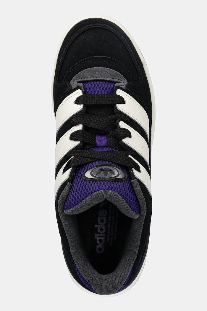 Semišové tenisky adidas Originals Forum2000 černá JI3278