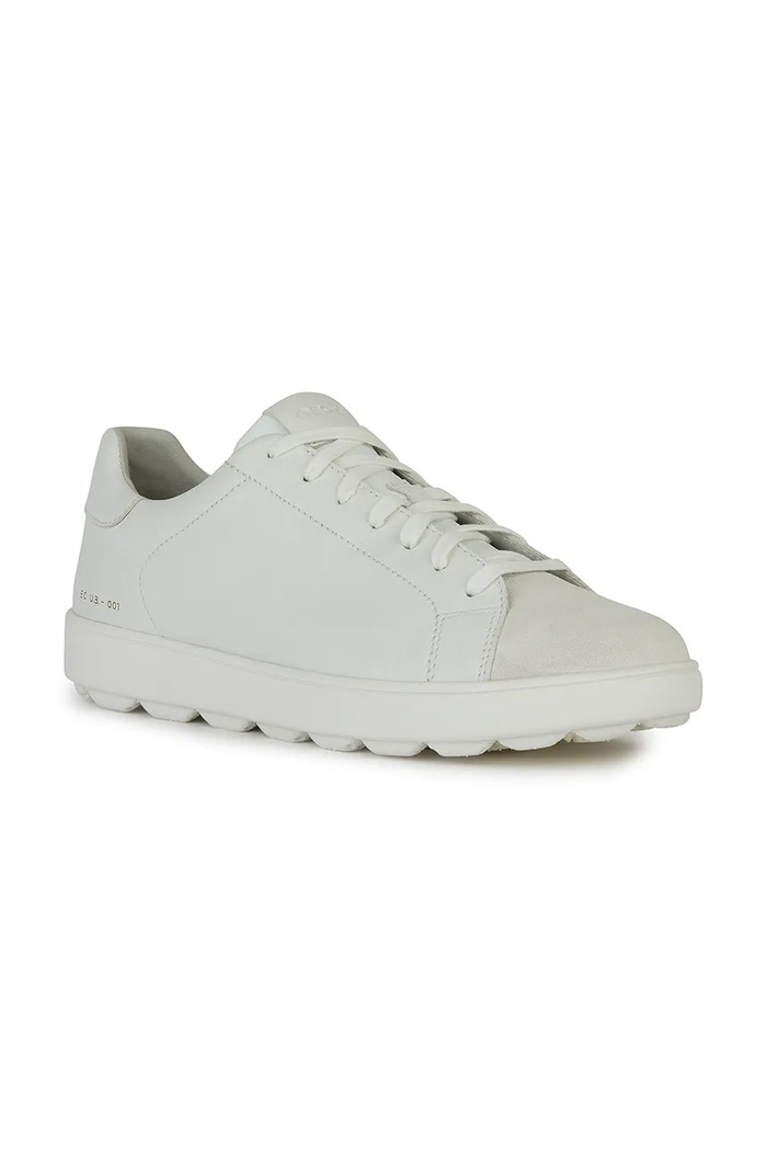 Geox sneakersy skórzane U SPHERICA ECUB-1 C U45GPC.08522.C1352 biały SS25