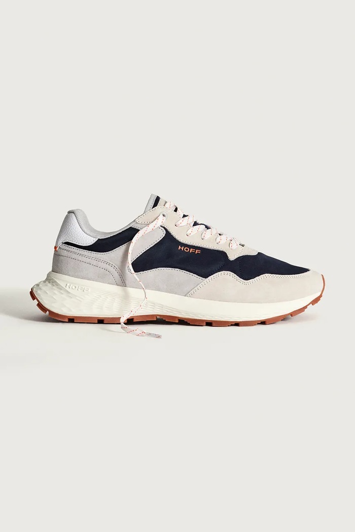 Sneakers boty Hoff BIARRITZ II semišová kůže námořnická modř 12535606