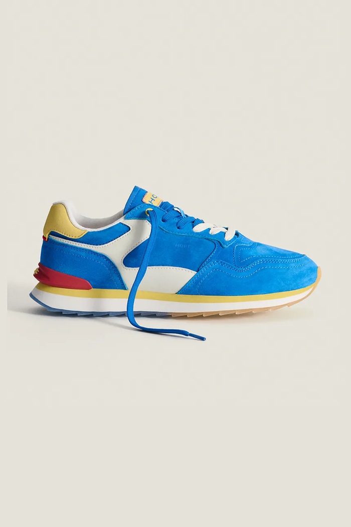 Hoff sneakersy zamszowe CAERULEUS MAN niska niebieski 22402612