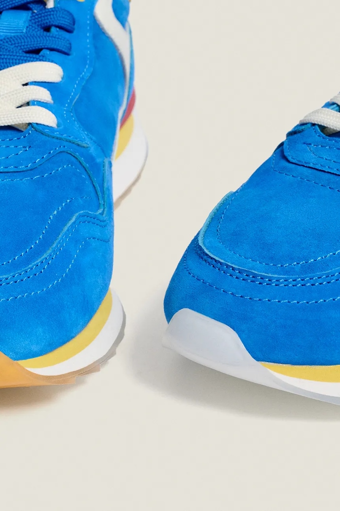 Obuwie Hoff sneakersy zamszowe CAERULEUS MAN 22402612 niebieski