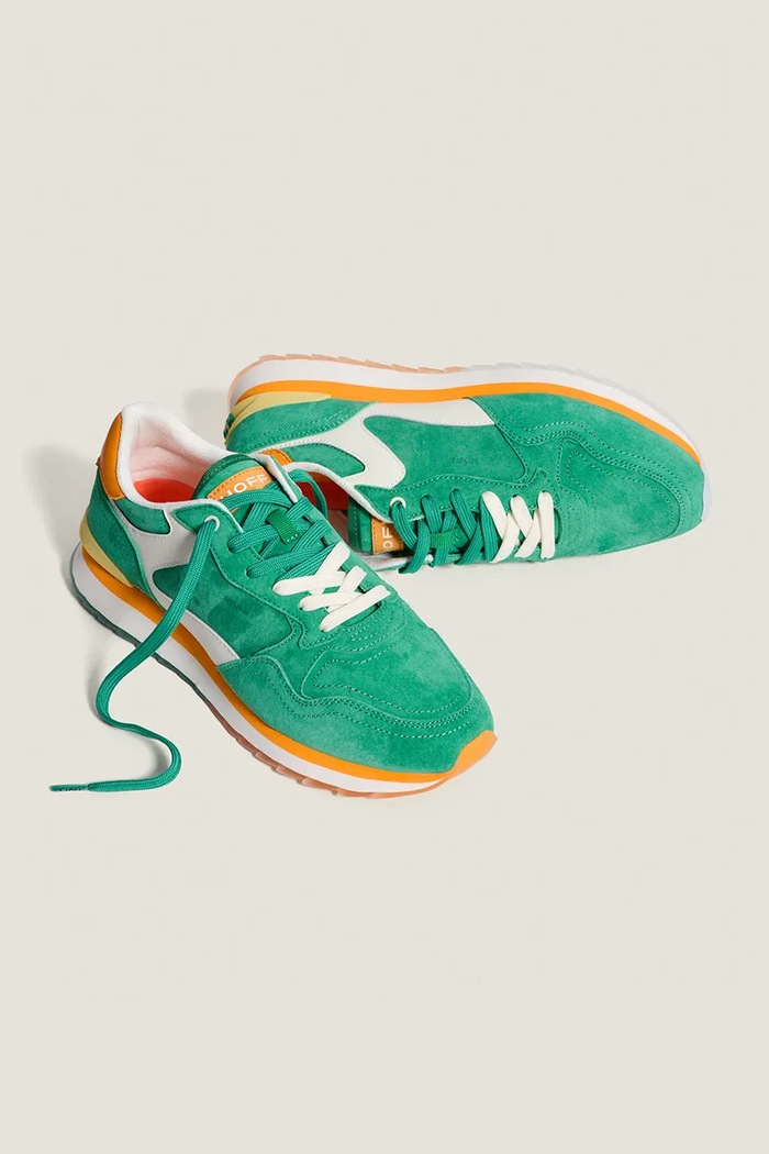 Hoff sneakersy VIRDIS MAN 22402613 zielony SS25