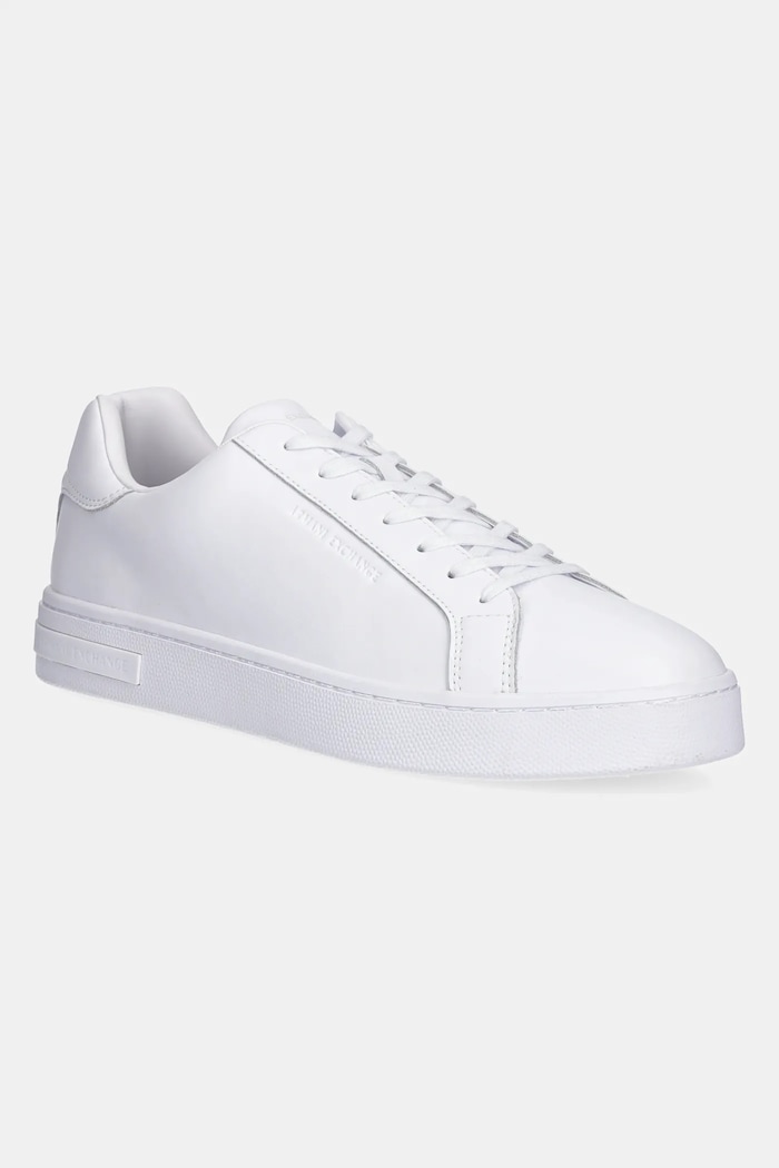 Кожени маратонки Armani Exchange ниска бял XM000141.AF11912.U0002