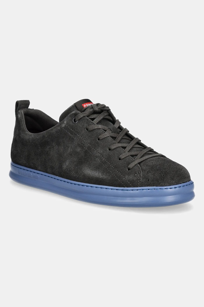 Camper sneakersy zamszowe Runner Four niska szary K100226.146