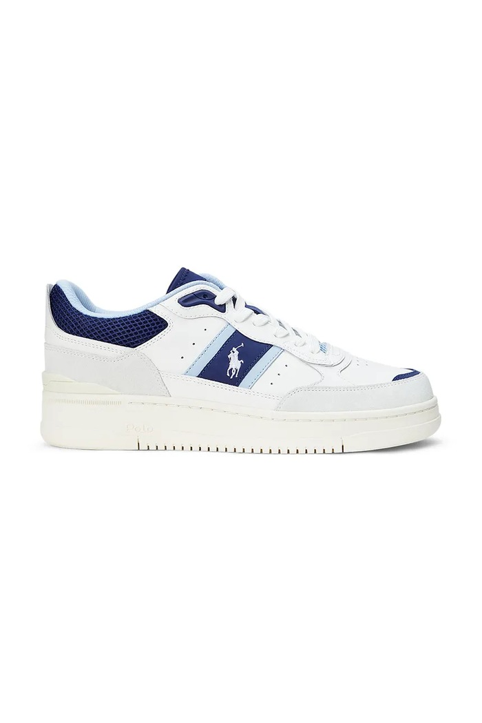 Kožené tenisky Polo Ralph Lauren Masters SP 125 syntetický béžová 809960993005.101