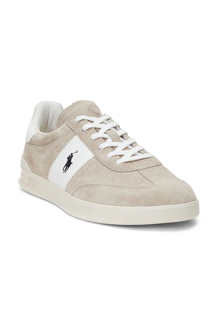 Σουέτ sneakers Polo Ralph Lauren HRT Aera PP 809960995003.250 μπεζ SS26