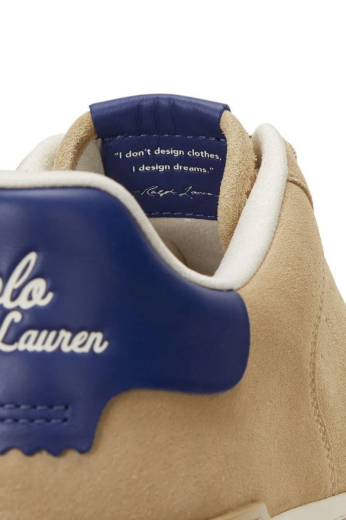 Polo Ralph Lauren leather sneakers Masters CRT beige 809965086003.101